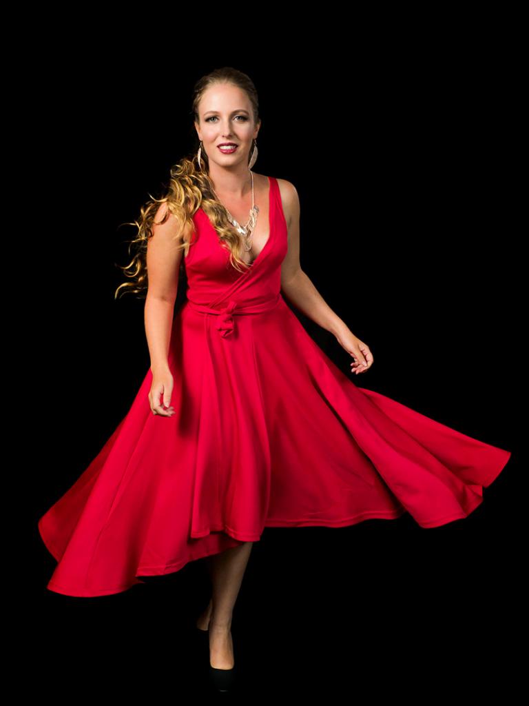 Dancer in Red by David Reinhard