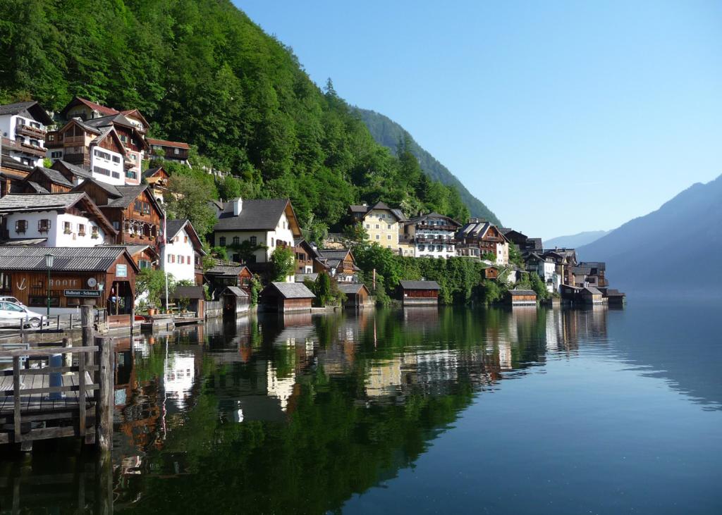 Hallstatt Village by Glenda Urquhart