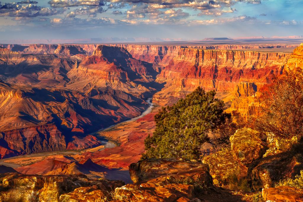 Grand Canyon in late afternoon by Suzanne Calder
