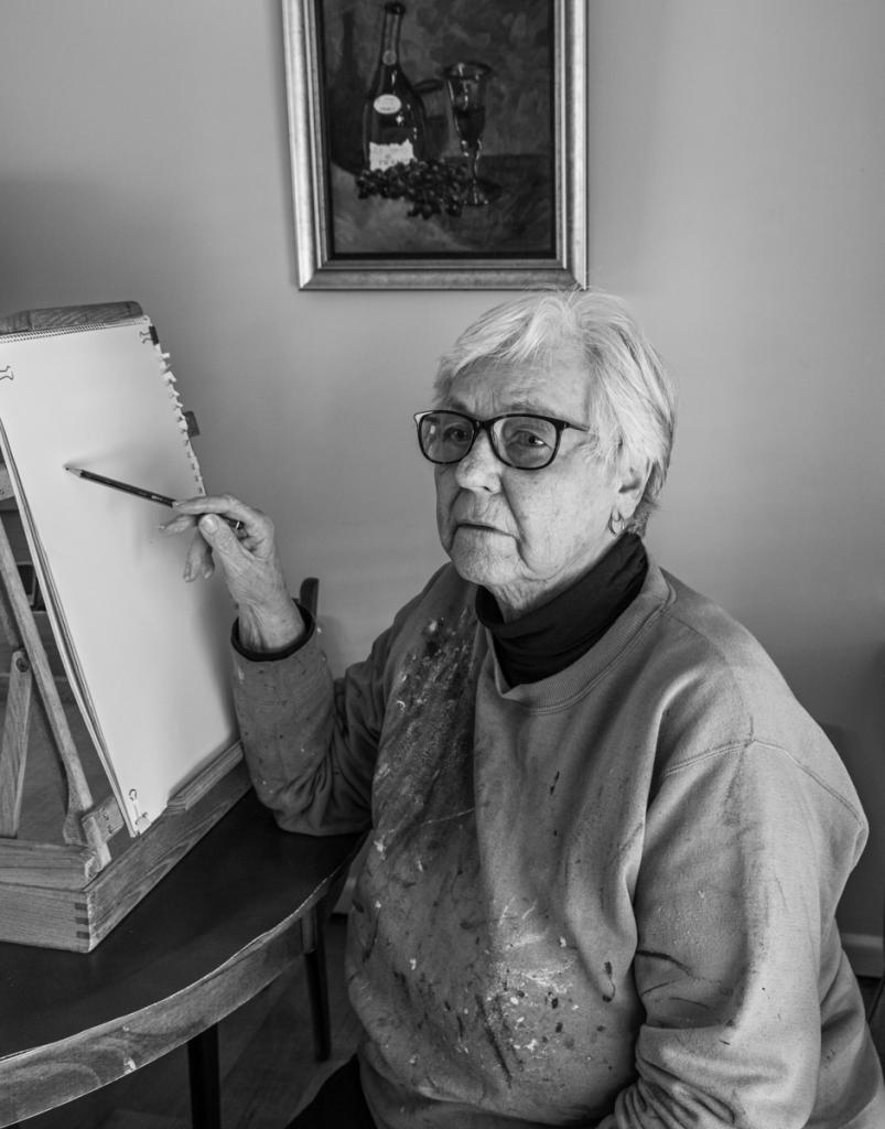 Artist Tina 3 by David Davidson