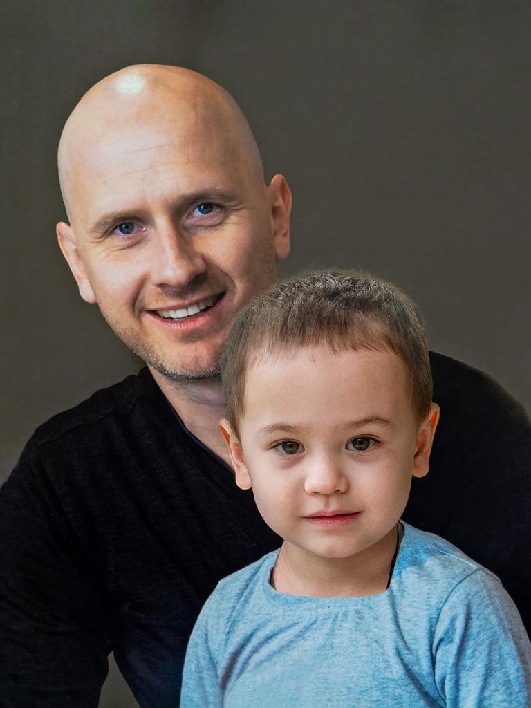 Father and son by Gil Urquhart